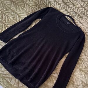 💕free bundle add on long black sweater